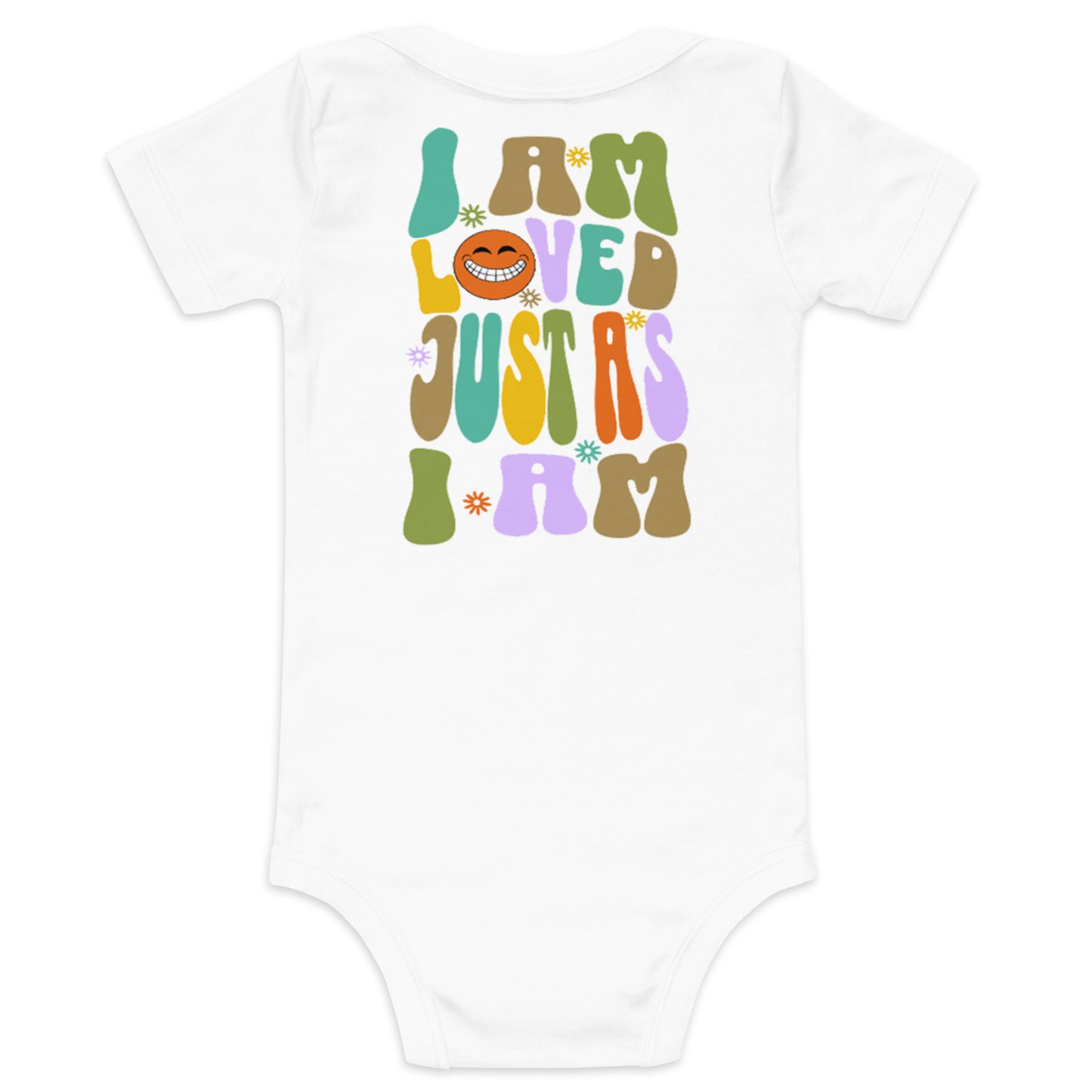 Baby 'Mama Says I Am Loved Just As I Am' One Piece - Mama says I am...