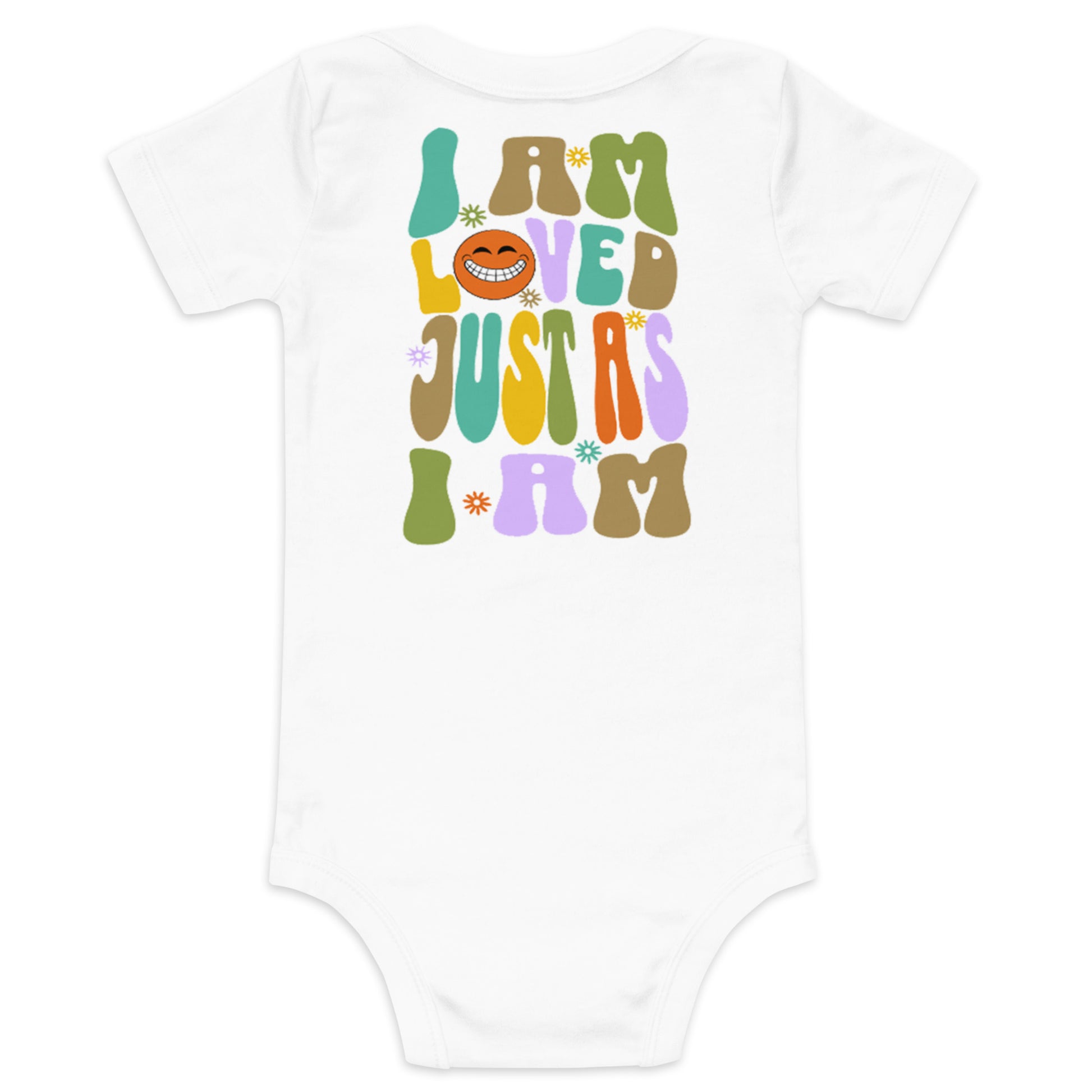 Baby 'Mama Says I Am Loved Just As I Am' One Piece - Mama says I am...