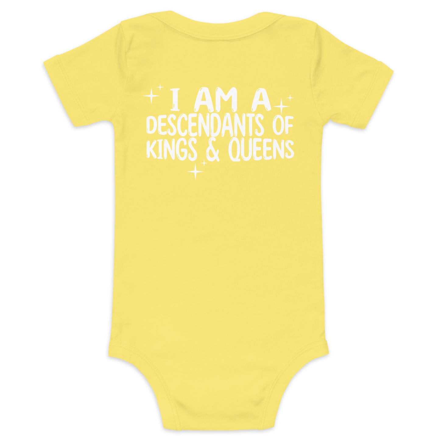 Baby 'Mama Says That I Am Descendants of Kings & Queens' One Piece