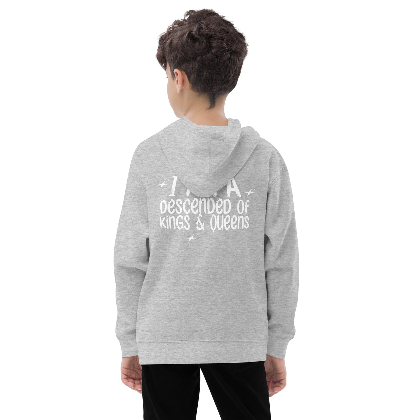 Kid's 'Mama Says I Am A Descendants of Kings & Queens' Hoodie