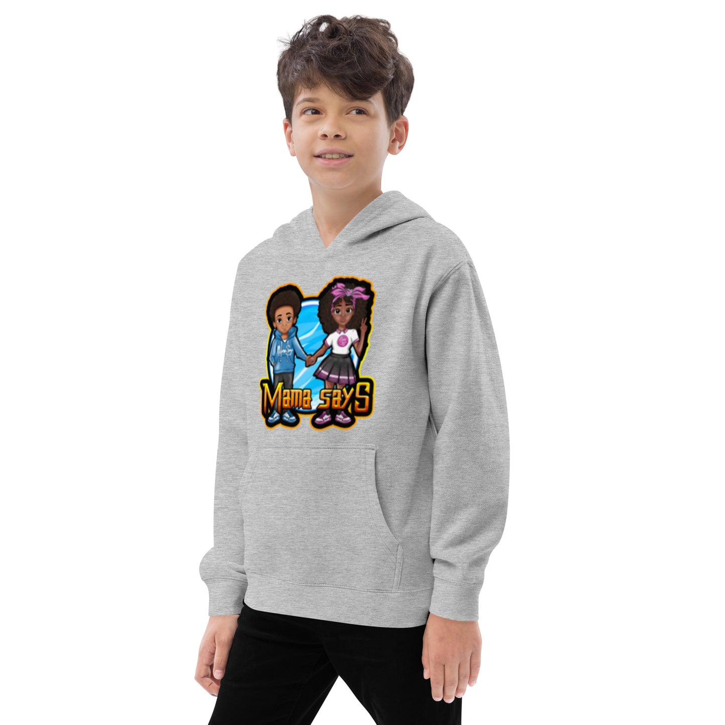 Kid's 'Mama Says I Am A Descendants of Kings & Queens' Hoodie