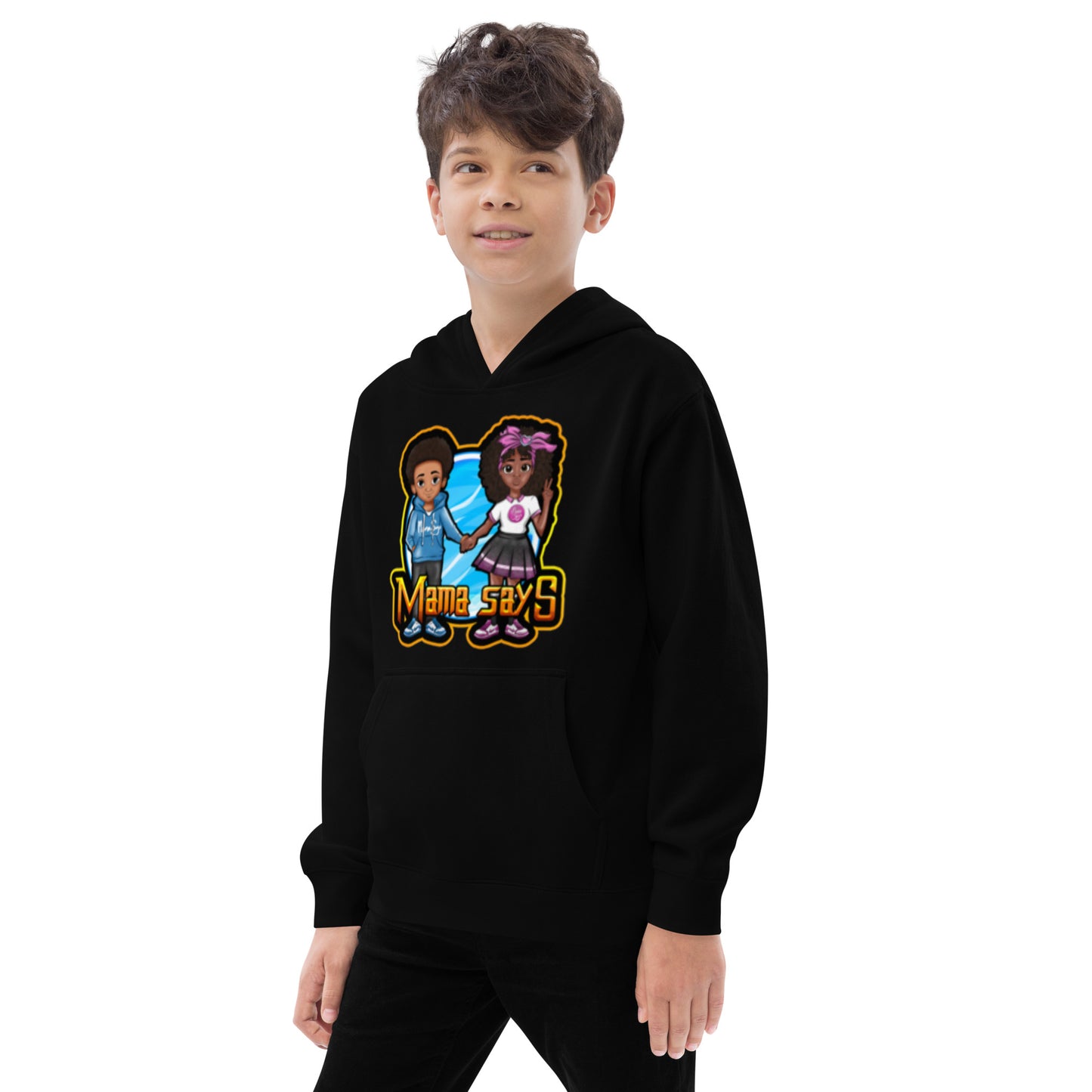 Kid's 'Mama Says I Am A Descendants of Kings & Queens' Hoodie