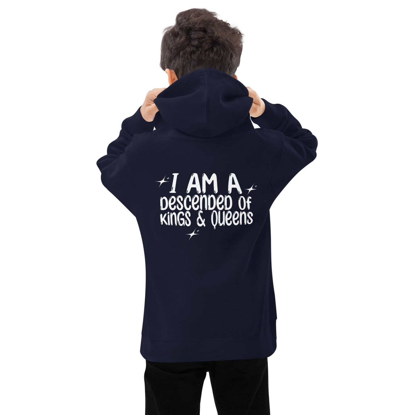 Kid's 'Mama Says I Am A Descendants of Kings & Queens' Hoodie