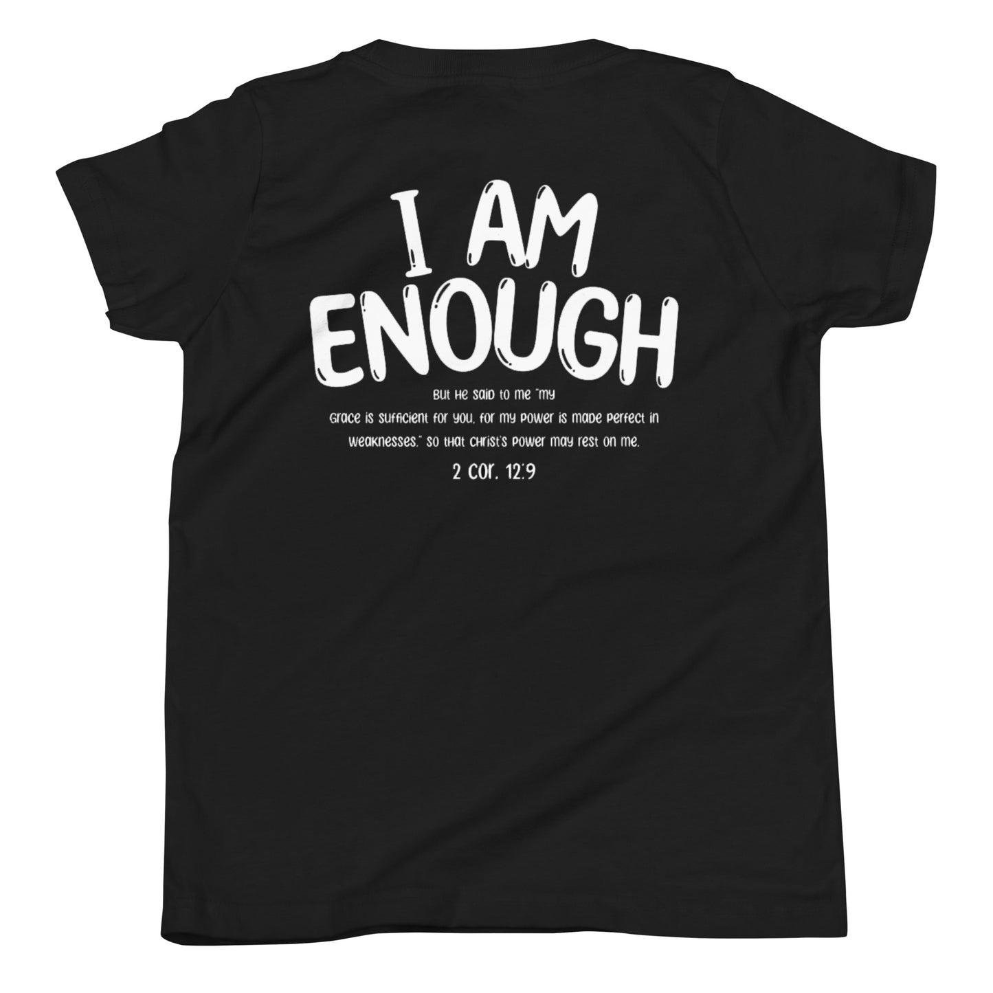 Kid's 'Mama Says That I Am Enough 2Cor 2:19' Shirt